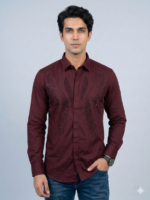 Stylish Men's Forest Green Double Pocket Shirts
