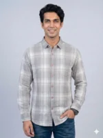 Stylish Men's Forest Green Double Pocket Shirts - Image 5