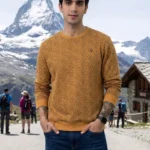 Men's Allen Solly Yellow Sweatshirts