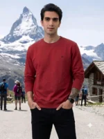 Men's Allen Solly Red Sweatshirts