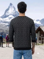 Men's Allen Solly Black Sweatshirts - Image 2