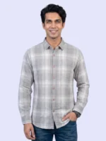 Stylish Men's Forest Green Double Pocket Shirts - Image 4