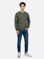 Stylish Men's Forest Green Double Pocket Shirts - Image 9