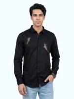 Stylish Men's Forest Green Double Pocket Shirts - Image 8