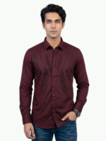 Stylish Men's Forest Green Double Pocket Shirts - Image 6