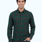 CREEPER MEN'S PREMIUM GREEN CHECKED SHIRTS