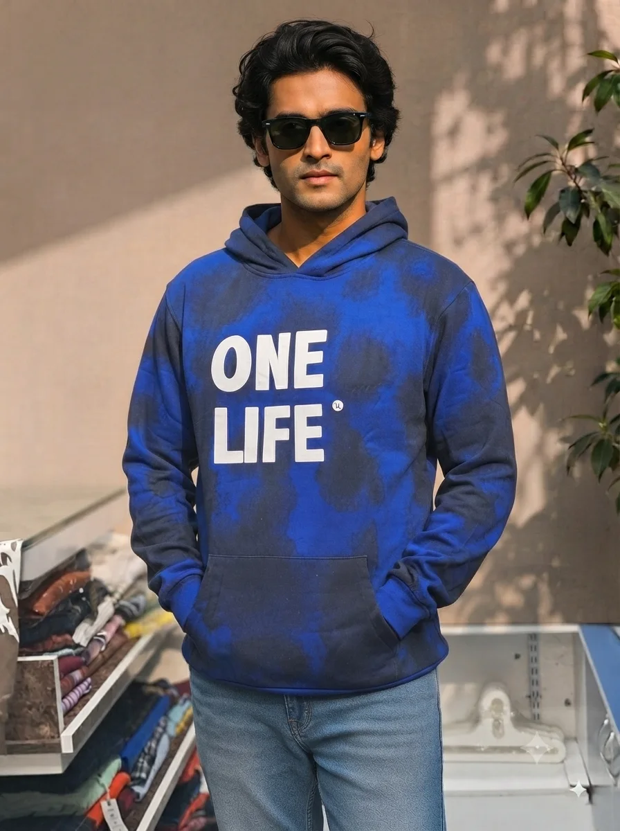 1787151497120 Men's Stylish One Life Hoodie - Image 1