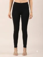 Women's Ankle Fit Leggings - Black