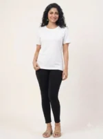 Women's Ankle Fit Leggings - Black - Image 2