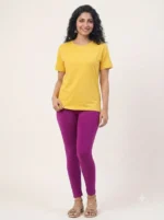 Women's Ankle Fit Leggings - Lavender - Image 2
