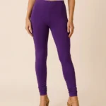 Women's Full Length Leggings - Violet