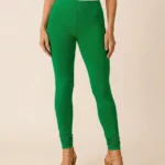 Women's Full Length Leggings - Bright Green