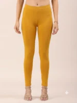 Women's Ankle Fit Leggings - Bright Yellow