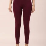 Women's Ankle Fit Leggings - Maroon
