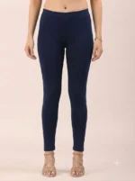 Women's Ankle Fit Leggings - Dark Blue