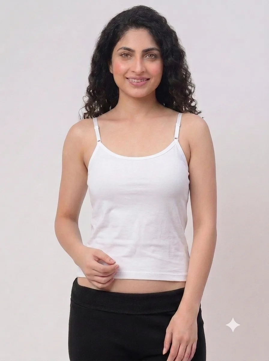 1786258082529 Women's Camisoles - White - Image 1
