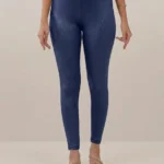 Women's Shimmer Leggings - Dark Blue