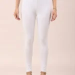 Prisma Ankle Leggings - White