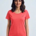 Women's Tshirts - Dark Pink