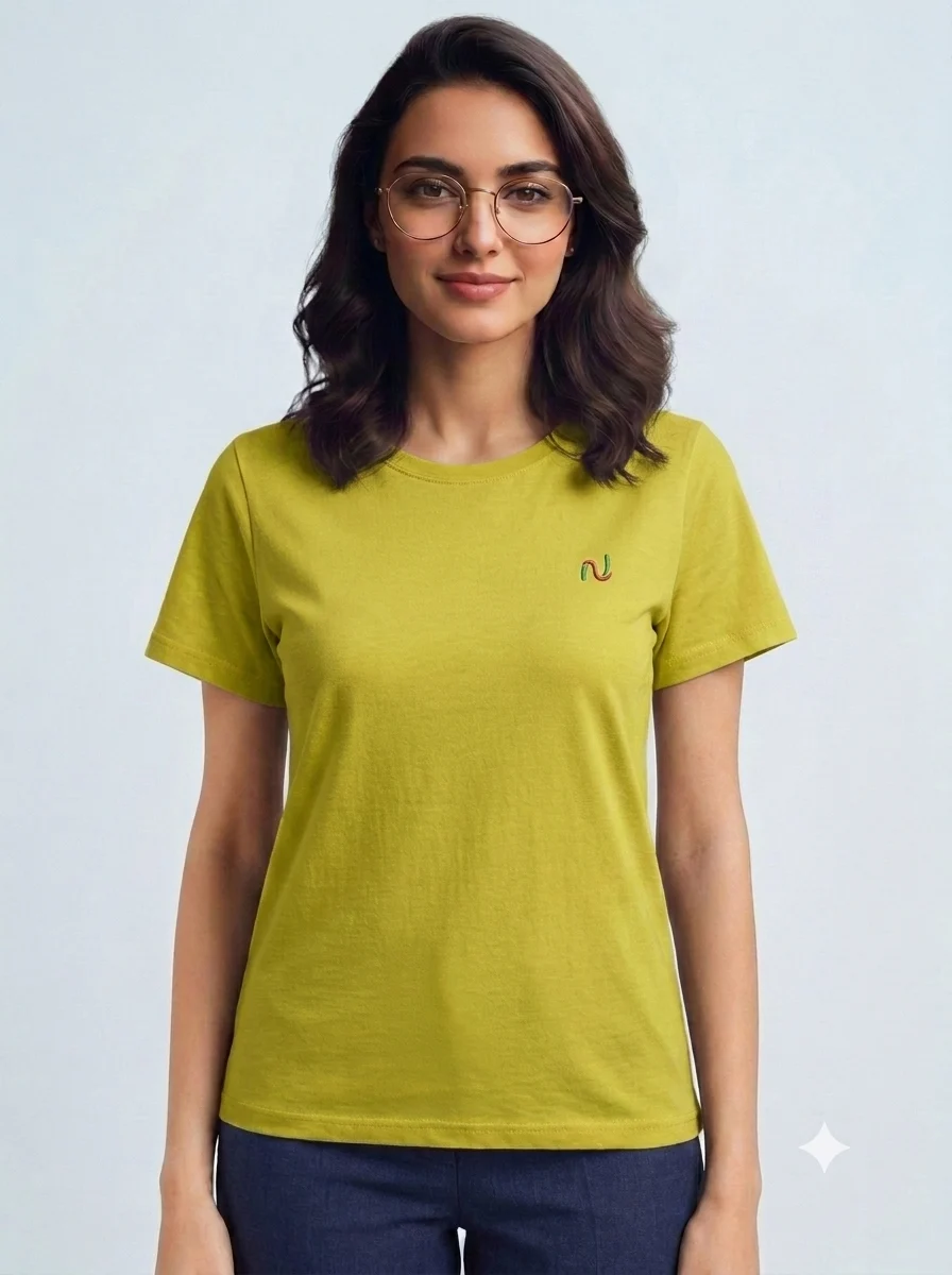 1786349373301 Women's Tshirts - Lime Green - Image 1