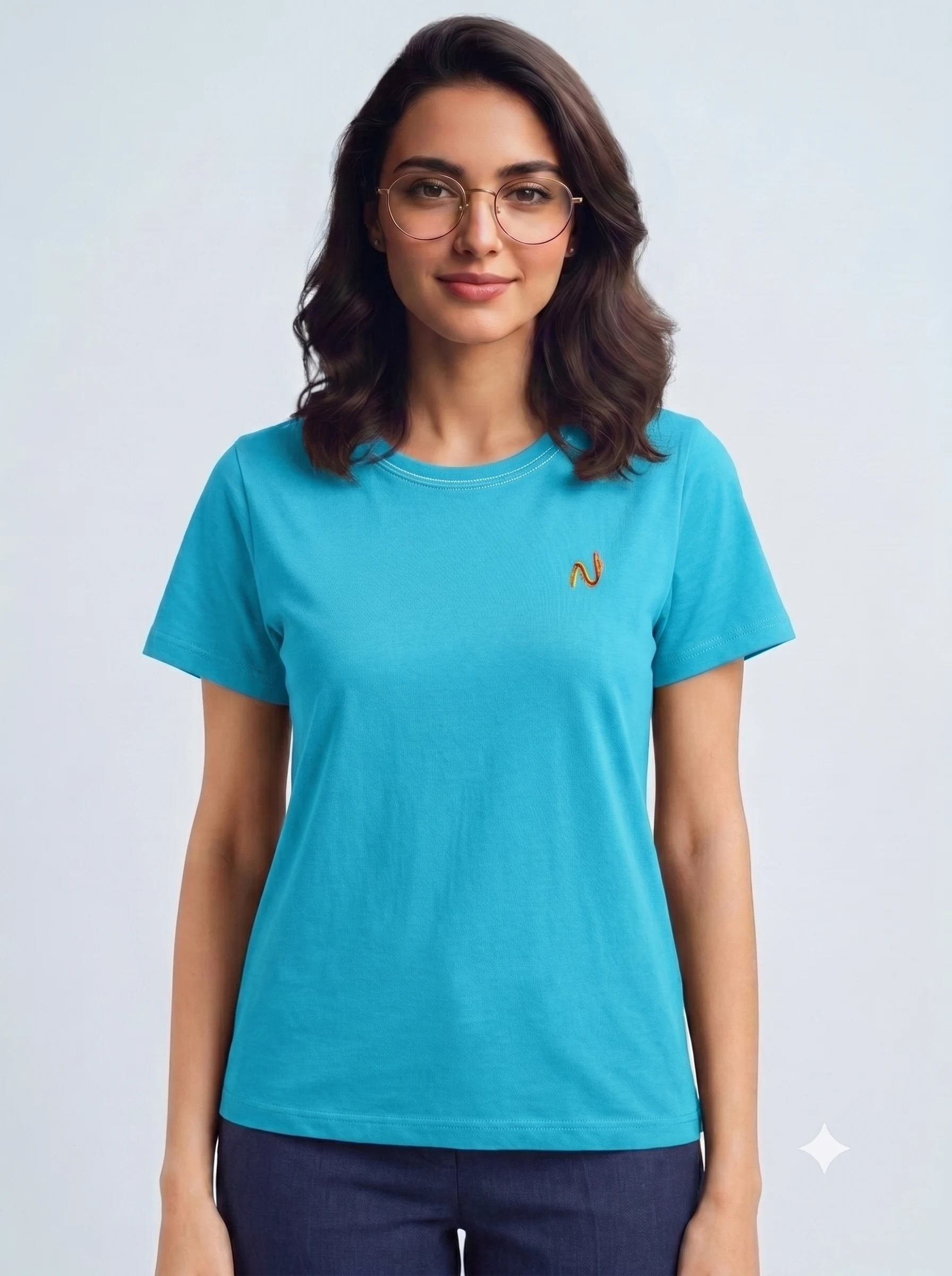 1786349958463a Women's Tshirts - Turquoise - Image 1