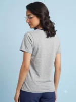 Women's Tshirts - Light Grey - Image 2