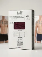 FASO Men's Trunks - BURGUNDY - Image 3