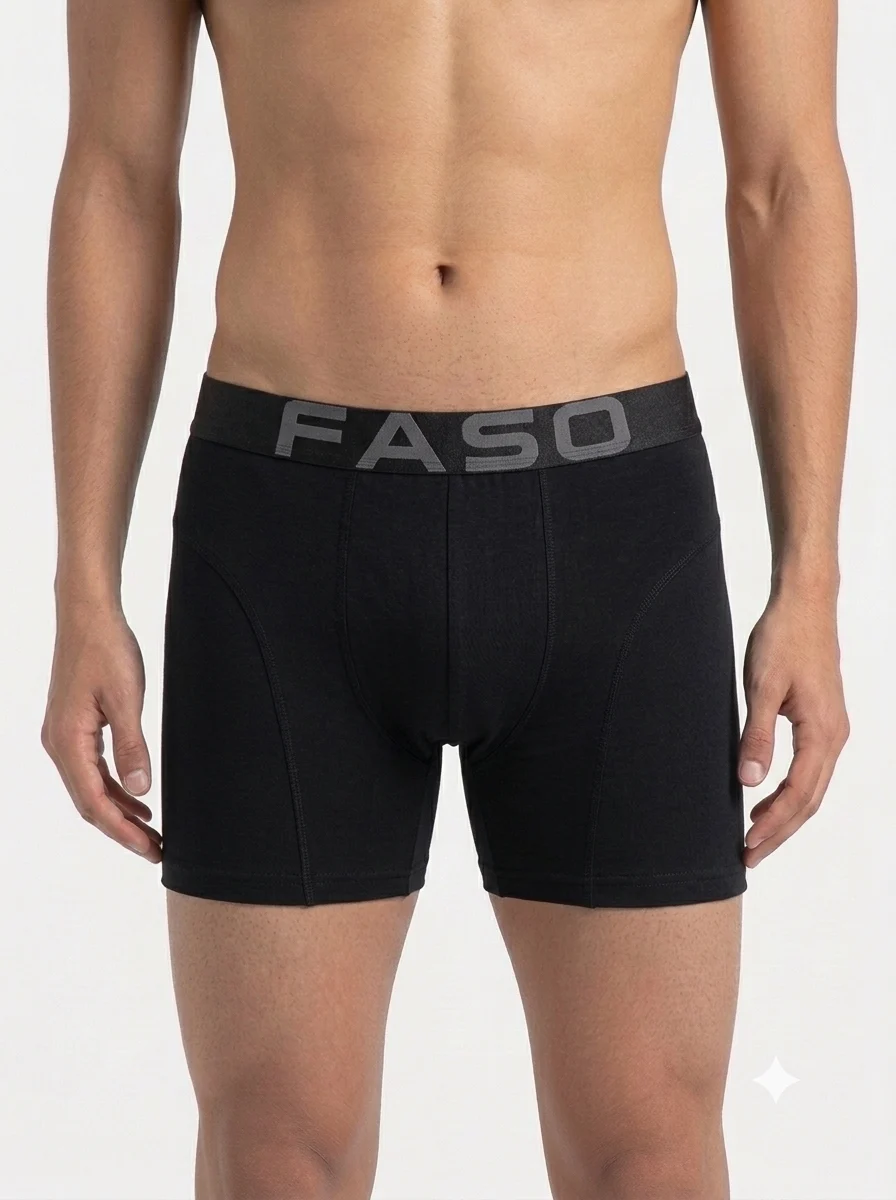 1786412239800 FASO Men's Trunks - BLACK - Image 1