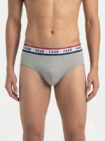 FASO Men's Brief - GREY MELANGE
