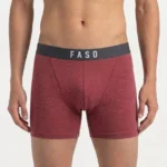 FASO Men's Trunks - RED MARL