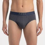 FASO Men's Briefs - CHARCOAL ART