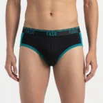 FASO Men's Briefs - DT.GREEN & BLACK