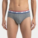 FASO Men's Brief - GREY MELANGE