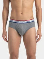 FASO Men's Brief - GREY MELANGE