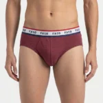 FASO Men's Brief - RED MARL