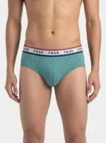 FASO Men's Brief - MINT GREEN MARL