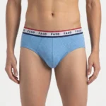 FASO Men's Brief - DELLA BLUE MARL