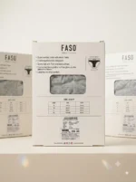 FASO Men's Briefs - P.PURPLE & GREY - Image 2