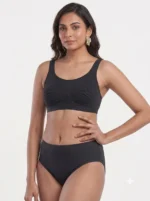 Women's Jockey Active Bra -  Black - Image 4