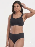 Women's Jockey Active Bra -  Black - Image 3
