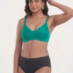 Women's Poomer Bra - Ocean Green