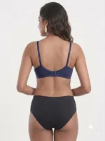 Women's Poomer Bra - Navy Blue - Image 2