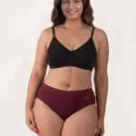Women's Goldex Plain Panties - Maroon