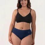 Women's Goldex Plain Panties - Dark Blue