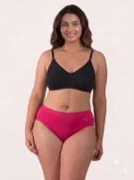 Women's Goldex Plain Panties - Pink
