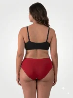 Women's Goldex Plain Panties - Red - Image 2