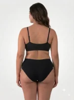 Women's Goldex Plain Panties - Black - Image 2