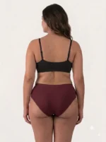 Women's Goldex Plain Panties - Maroon - Image 2