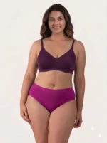 Pon Preetha Bra For Women - Purple