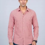 Men's H.E. By Mango Striped Shirts